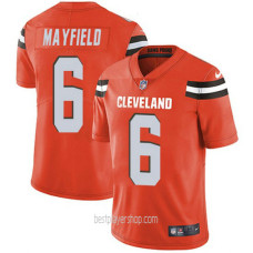 Baker Mayfield Cleveland Browns Mens Authentic Alternate Vapor Orange Jersey Bestplayer